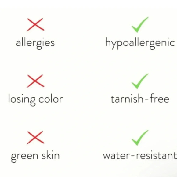 Cupidone Double Heart Stainless Steel Waterproof Earrings - Picture 4 of 5